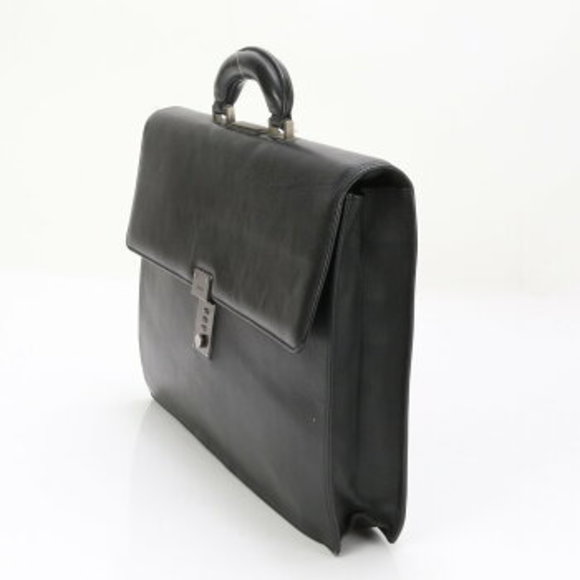 Versace Gianni leather business bag briefcase tote - Picture 4 of 11